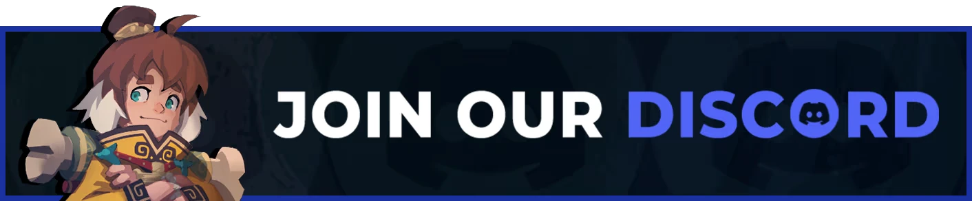 13Z: Cartoon character with brown hair beside bold text "JOIN OUR DISCORD" on a dark background.