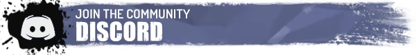 Discord Community Banner – As One We Survive As One We Survive: Discord logo beside bold text “JOIN THE COMMUNITY DISCORD”.