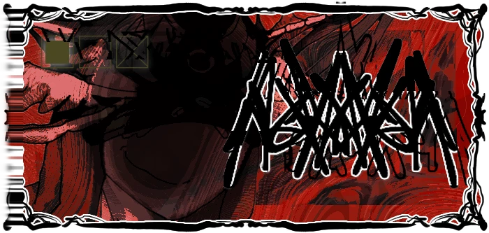 Born for the Light ~Wavelength Radiant Collapse~: Red-black art with jagged white logo text center.