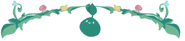 Botanica: A smiling green plant character hangs from a vine with colorful flowers.