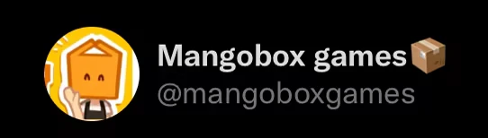 Box Bakery: Cartoon box character icon, text "Mangobox games" with a small box emoji.