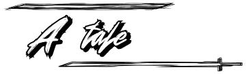 A Rank Result – Complexia, A Ballet of Blades Complexia, A Ballet of Blades: White “A tale” script over black sword silhouette.