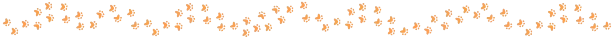 Curiosity: Orange pixelated cats arranged in a zigzag pattern on a black background.