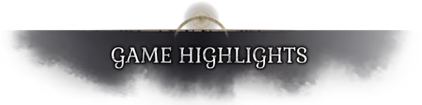 DarkSwitch: "Game Highlights" text in white on a dark background with a glowing emblem above.