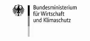 German Ministry Logo – Detective of the Dead Detective of the Dead: German eagle logo and text “Bundesministerium für Wirtschaft”.