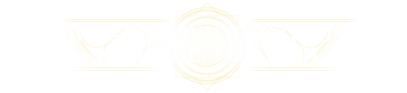 Elta: White text “BRING DOWN THE GODS AND RISE, FOR ELTA” on gold sigil banner.