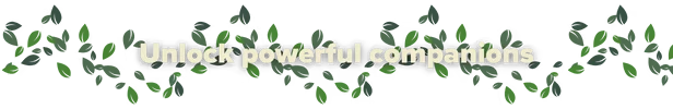 Unlock Companions – Equiverse Equiverse: Text "Unlock powerful companions" in bold, surrounded by green leafy vines.