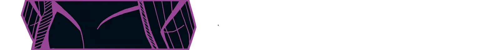 Hooded Eyes Banner – Esoteric Ebb Esoteric Ebb: Purple line-art of two abstract faces on a dark background.