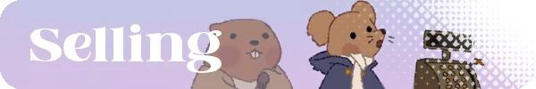 Selling Counter – Gemporium: A Cute Mining Sim Gemporium: "Selling" text with cute bear and beaver characters beside a cash register.