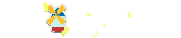 Hidalgo: Windmill icon with yellow blades beside large outlined word “STORY” with stars.