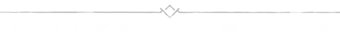 Hordeguard: White bold text “SHAPE EVERY SIEGE WITH UPGRADE CARDS” on black banner.