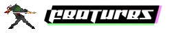 Postures Title – HYPERFIGHT 2 HYPERFIGHT 2: Pixel fighter kicks beside bold white “CROTTURAS” logo on black.