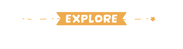 Explore Playground – I NEED SPACE I NEED SPACE: Orange banner with "EXPLORE" and white text below: "physics-based open-world (space) playground."