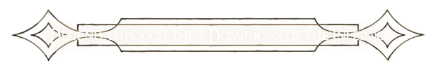 INFERIUS: Banner with serif text, “DESCEND THROUGH THE 9 DOMINIONS OF THE INFERNO”.