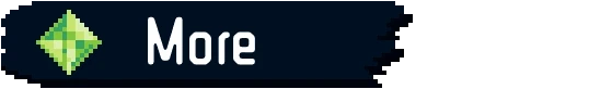 Kosenki: Green pixel diamond icon beside white “More” text on dark blue button.