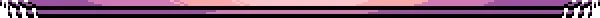 Magical Blush: Pixel-art purple-to-pink gradient sky with black border lines.