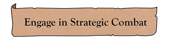 My Lord Is Hiring: Text on a parchment-style banner reads "Engage in Strategic Combat."