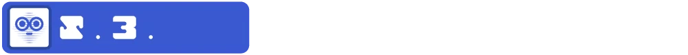 Chapter 3 Banner – NANOTINKER NANOTINKER: Blue UI bar with robot face icon and white text “Z.3.”.