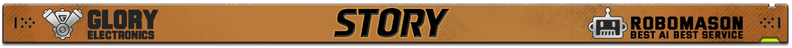 Oh! Robot: Black banner with white “Oh! Robot” logo and small “Legendary Mechanic” text.