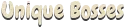 Unique Bosses – Pairs & Perils Pairs & Perils: Text reads "Unique Bosses" in bold, white, stylized font.