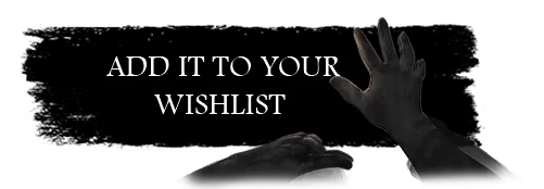 PETRACAL: Text "ADD IT TO YOUR WISHLIST" with two hands reaching out on a black background.