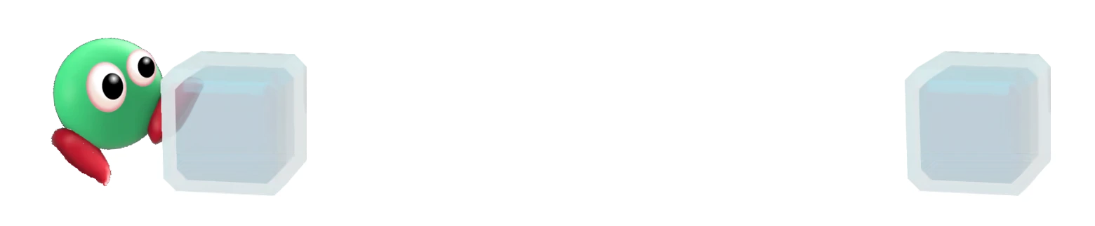 Choose a Path – Pop Optics Pop Optics: Green character with big eyes, two cubes, and "CHOOSE A PATH" in bold white text.