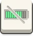 Press&Release: Battery icon with green bars and diagonal slash on beige background.