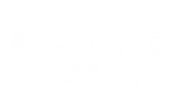Raccoon Crime Spree: "Short Games Showcase 2025 Collection" text with laurel leaves.