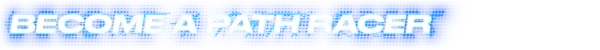 Race of the Nine Worlds: Bold white text on a vibrant blue background reads "BECOME A PATH RACER".