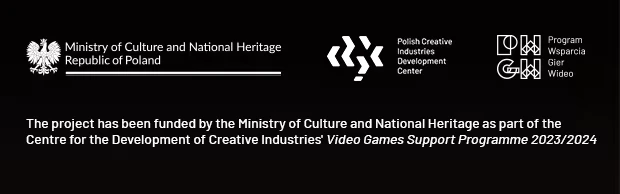 Scriptorium: Logos and text detail funding by Polish Ministry of Culture for 2023/2024 program.