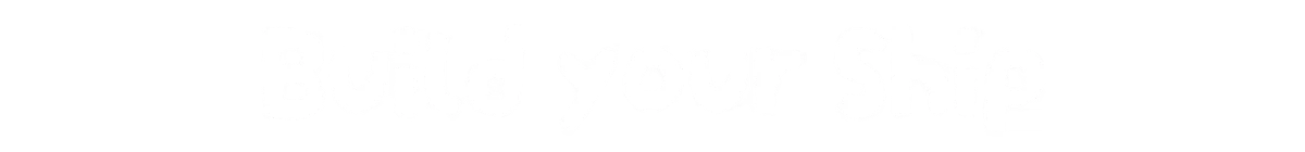 Seaward: White bold text “Build your Ship” on a black background.