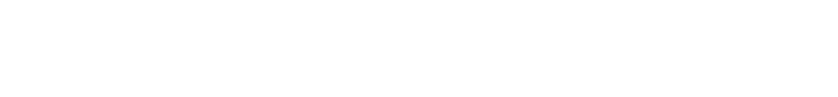 Seaward: White bold text “Find new Friends” on a black background.