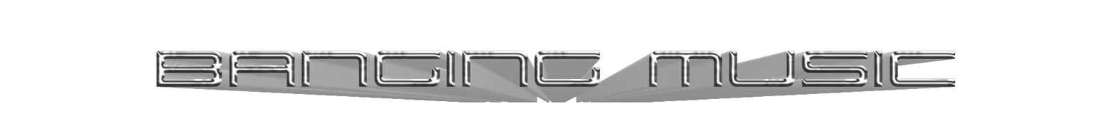 Dancing Music – Skelecool: Remnants Skelecool: Metallic chrome text reading “BANGING MUSIC” on a black background.