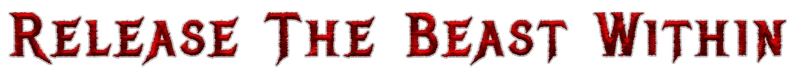 Release Banner – Slain 2: The Beast Within Slain 2: Red gothic text reading RELEASE THE BEAST WITHIN on black background.