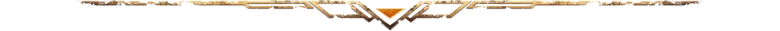 Golden Ui Border – SunderBound SunderBound: Gold geometric border with central diamond emblem on dark background.