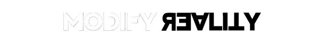 THANKS, LIGHT.: The image features the phrase "MODIFY REALITY" in a bold, white font.