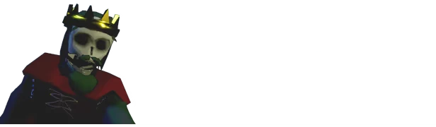 The Bleakest Keep: Skeleton king with glowing crown, red cape; text "EARN RANKS" in bold white.