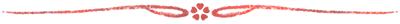 The Doll Shop: Red ornamental divider with floral emblem on black background.
