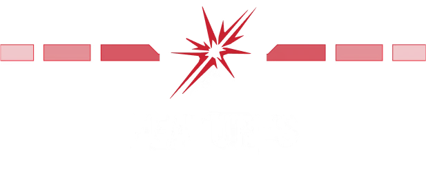 Features Presentation – THE RIFT THE RIFT: Red starburst icon with "FEATURES" in bold white text, flanked by red lines.