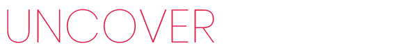The Time I Have Left: The word "UNCOVER" in bold red uppercase letters on a black background.