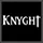 THERMOCLINE: Blurred black screen with large white text reading “KNYGHT” at bottom.