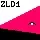 THERMOCLINE: Black “2L01” text above a jagged magenta slope and dark ground silhouette.