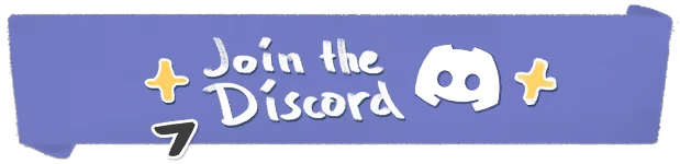 Join Discord – Tiny Bookshop Tiny Bookshop: Purple banner with "Join the Discord" in white, featuring a Discord logo.