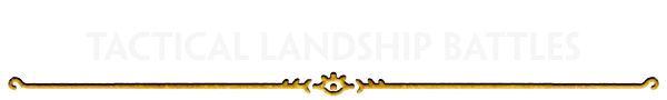 Tactical Landship Battles – Trailblazers: Into the March Trailblazers: "Tactical Landship Battles" in bold white text with a decorative gold underline.
