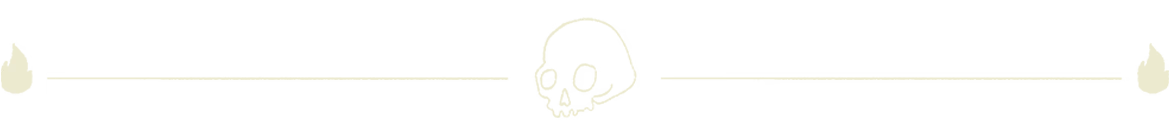 Vale’s Echo: Beige skull with headphones centered on a long horizontal bar, black background.