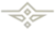 Vampires: Symmetrical, stylized emblem with pointed edges and diamond shapes on a transparent background.